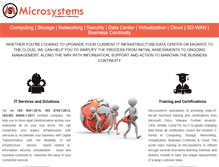 Tablet Screenshot of micro-systems.org